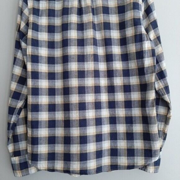 J. CREW Homespun Slim Plaid Button Down Casual Shirt men's Sz S - Picture 10 of 11